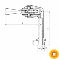 Кран для умывальников 535-3М.40 (ИТШЛ.491711.002) 20х5