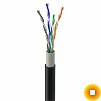 Сетевой кабель для принтера 0,45х8 мм S/FTP Cu Stranded PE