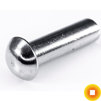 Заклёпки алюминиевые для металла 16х30 мм АМг2 ГОСТ 10301-80