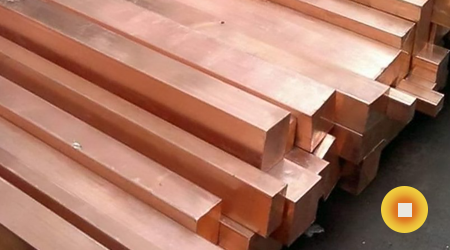 Квадрат медный М1